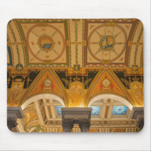 Tapis De Souris WASHINGTON, D.C. États-Unis. Plafond de la grande 