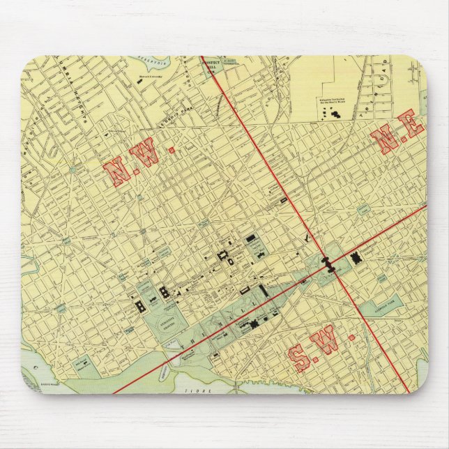 Tapis De Souris  Washington DC (Devant)