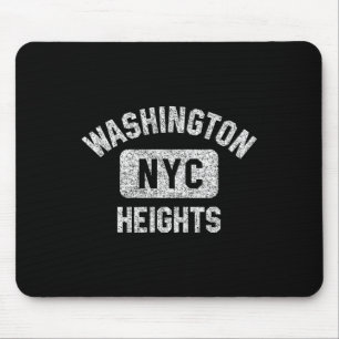 Tapis De Souris Washington Heights Nyc Gym Style Noir