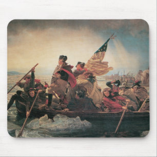 Tapis De Souris Washington Traverser le Delaware par Emanuel Leutz