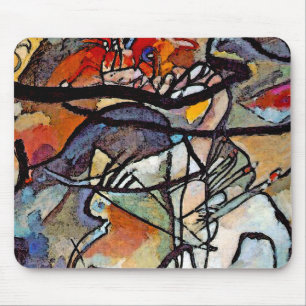 Tapis De Souris Wassily Kandinsky - Composition Cinq Art Abstrait