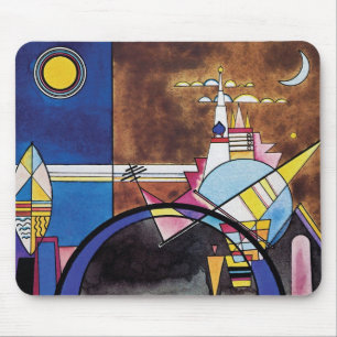 Tapis De Souris Wassily Kandinsky - Grande Porte De Kiev Abstrait