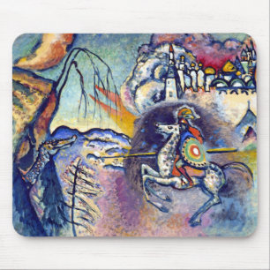 Tapis De Souris Wassily Kandinsky - Saint George et les cavaliers