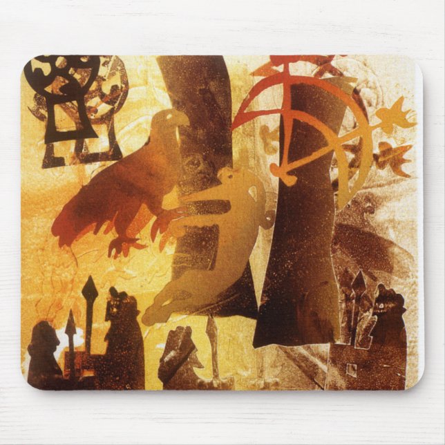 Tapis De Souris Watchstone et symboles (Devant)