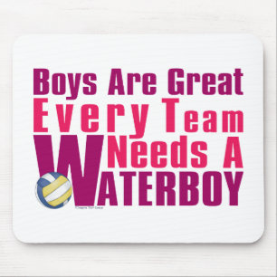 Tapis De Souris Waterboy Volleyball in Pink