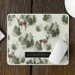 Tapis De Souris Watercolor Winter Forest Motif sans joint<br><div class="desc">Offrez-vous la beauté sereine de l'hiver avec notre Watercolor Winter Forest Seamless Motif. Ce design exquis capte l'essence enchanteresse d'une forêt enneigée,  parfaite pour ajouter une touche de magie saisonnière à votre vie.</div>