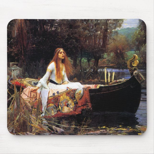 Tapis De Souris Waterhouse The Lady of Shalott Mouse Pad (Devant)
