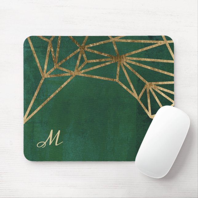 Tapis De Souris Web Gold et Green Jungle (Avec souris)