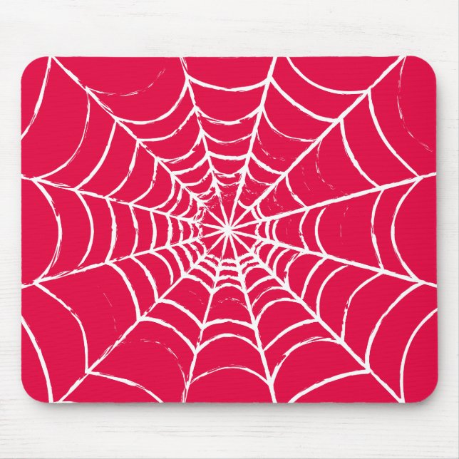 Tapis De Souris Web rose (Devant)