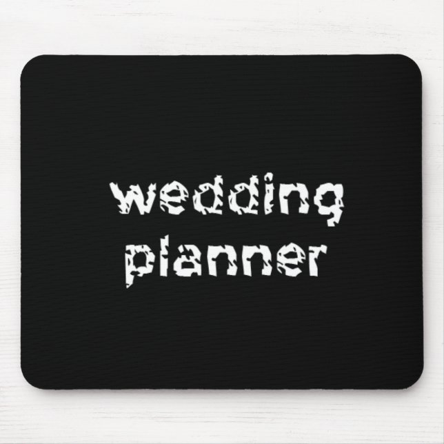 Tapis De Souris Wedding planner (Devant)