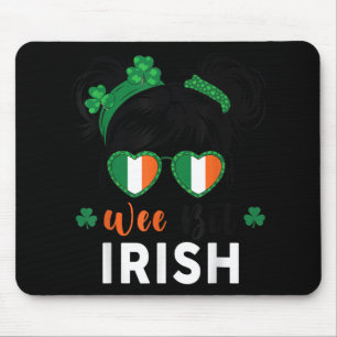 Tapis De Souris Wee Bit Jour de la Saint Patrick irlandais mignon