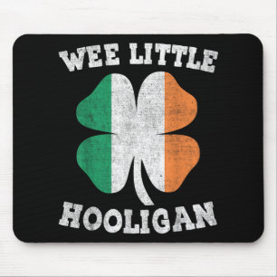 Tapis De Souris Wee Little Hooligan Funny Jour de la Saint Patrick