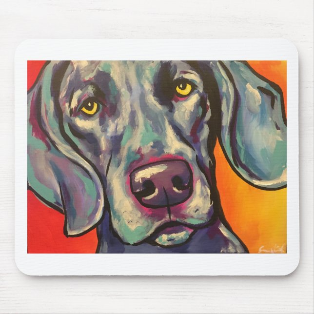 Tapis De Souris weimaraner (Devant)