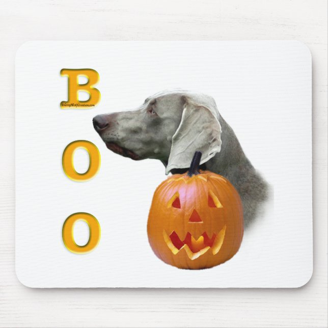Tapis De Souris Weimaraner Boo (Devant)