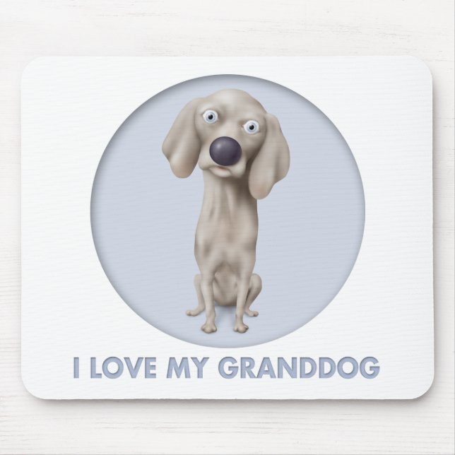 Tapis De Souris Weimaraner Granddog (Devant)