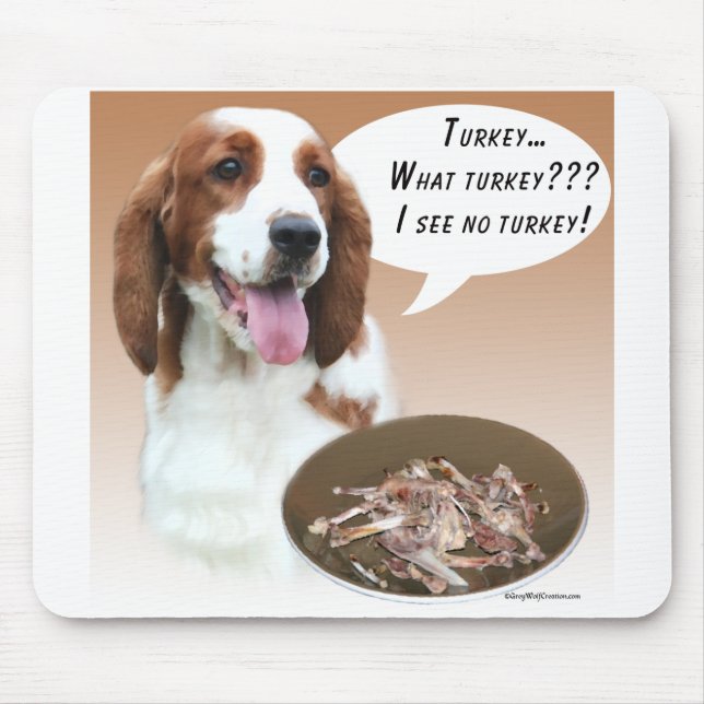 Tapis De Souris Welsh Springer Espagne Turquie (Devant)