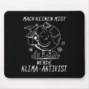 Tapis De Souris Werde Klimaaktivist Climat Réchauffement climatiqu