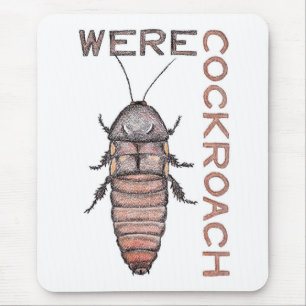 Tapis De Souris Werecockroach Mousepad