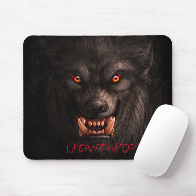 Tapis De Souris Werewolf (Lycanthropy) Mousepad (Avec souris)