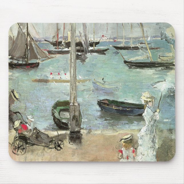 Tapis De Souris West Cowes, île de Wight par Berthe Morisot (Devant)