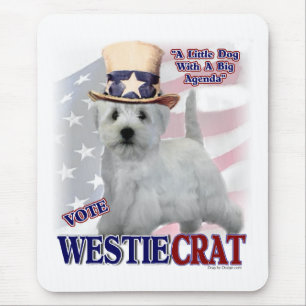 Tapis De Souris West Highland White Terrier Cadeaux