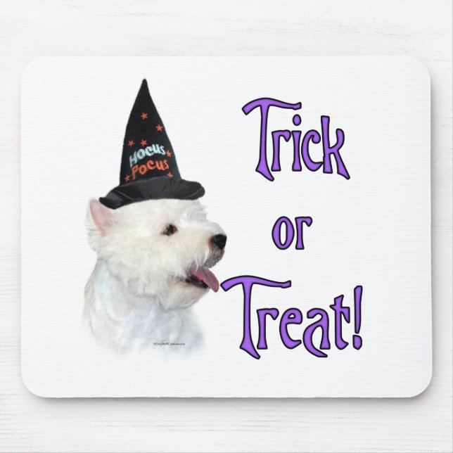 Tapis De Souris West Highland White Terrier Trick (Devant)