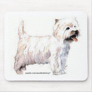Tapis De Souris West Highland White Terriers