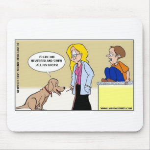Tapis De Souris When Dogs R The Masters Funny Gifts & Tees