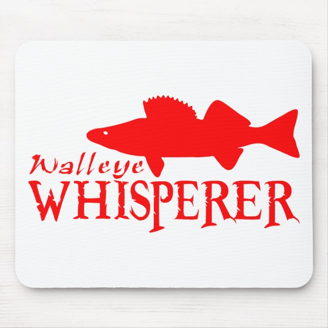 TAPIS DE SOURIS WHISPERER DE BROCHETS VAIRONS (Devant)