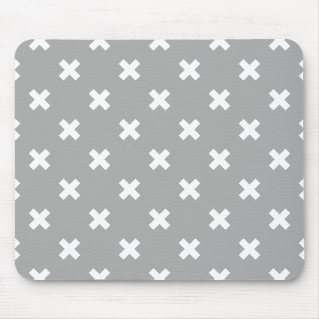 Tapis De Souris White cross stitches (Devant)