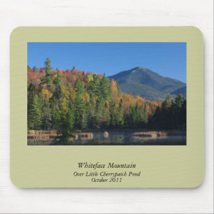 Tapis De Souris Whiteface Mountain sur Little Cherrypatch Pond