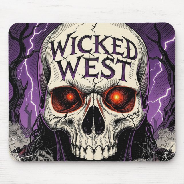 Tapis de souris Wicked West (Devant)