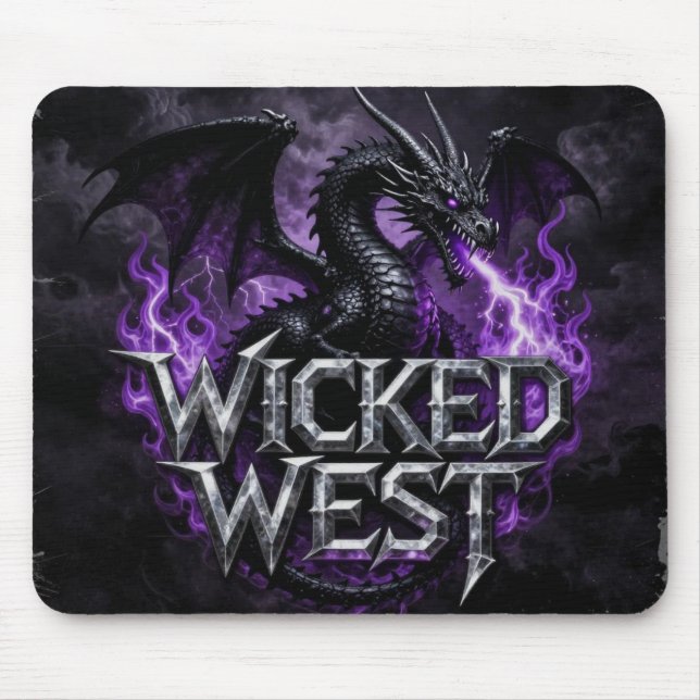 Tapis de souris Wicked West (Devant)
