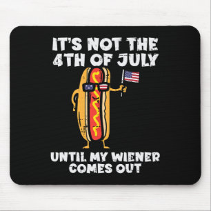 Tapis De Souris Wiener Hotdog Drapeau Américain Patriotique Pas 4