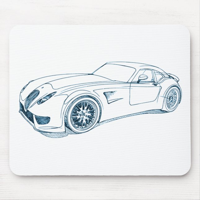 Tapis De Souris Wiesmann GT MF5 2008 (Devant)