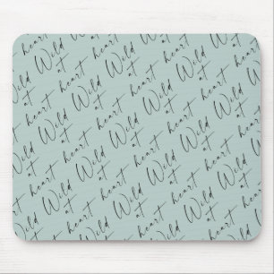 Tapis De Souris Wild at Heart Light Sage