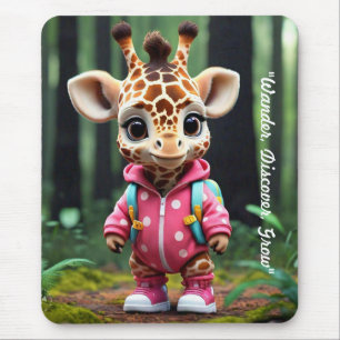 Tapis De Souris "Wild Forest Explorer"