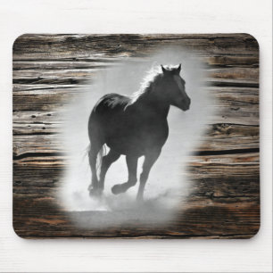 Tapis De Souris Wild Horse Galloping