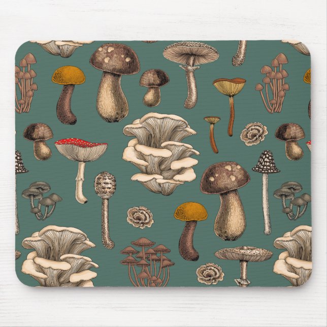 Tapis De Souris Wild Mushrooms (Devant)