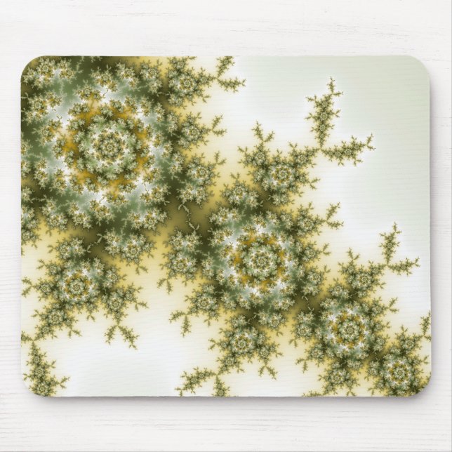 Tapis De Souris Wild Plant - Mandelbrot Fractal Art (Devant)