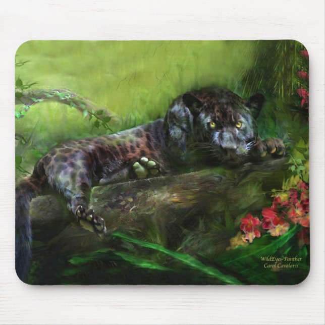 Tapis De Souris WildEyes-Panthère Mousepad (Devant)