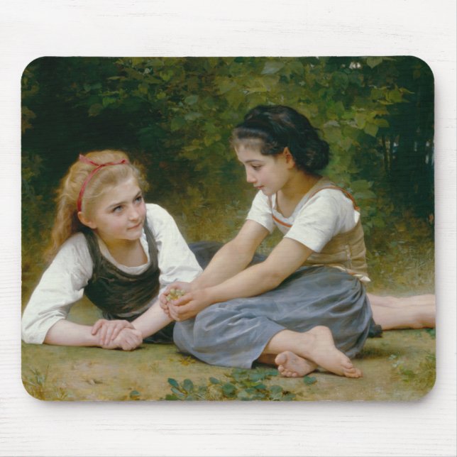 Tapis De Souris William-Adolphe Bouguereau - Les cueilleurs de noi (Devant)