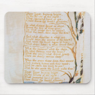 Tapis De Souris William Blake le Tyger, des chansons de