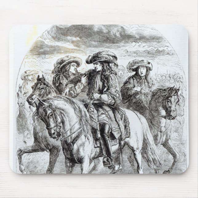 Tapis De Souris William III enroulé à la bataille du (Devant)