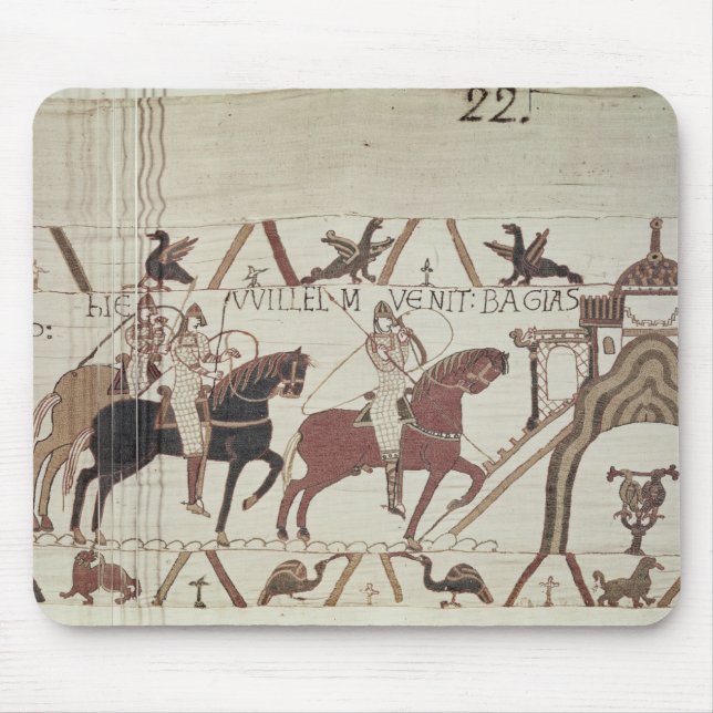 Tapis De Souris William le conquérant arrive à Bayeux (Devant)