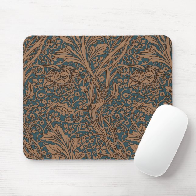 Tapis De Souris William Morris Arcadia Motif Floral Classique (Avec souris)