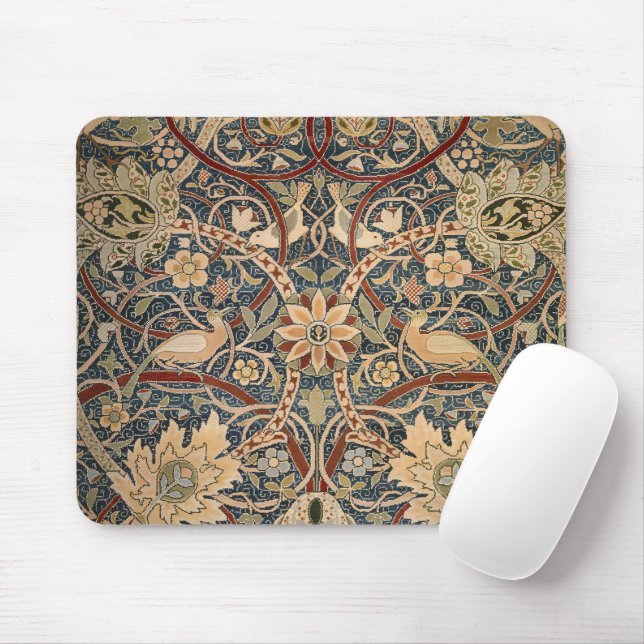 Tapis De Souris William Morris Bullerswood Tapisserie Faux (Avec souris)