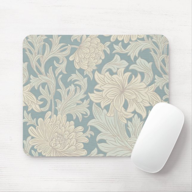Tapis De Souris William Morris Chrysanthemum Motif (Avec souris)