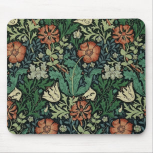 Tapis De Souris William Morris Compton Floral Art