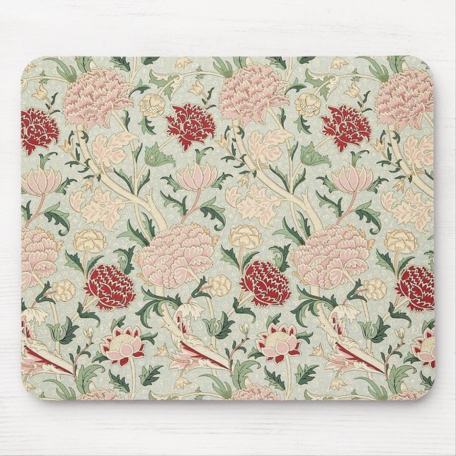 Tapis De Souris William Morris Cray Floral (Devant)
